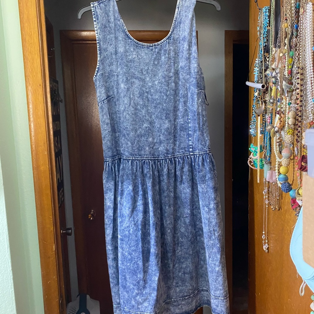 Ashley Stewart acid wash dress